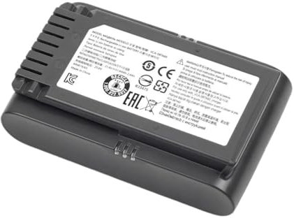 LaiCaiLO Batterie d'aspirateur à Main Compatible avec Samsung Jet 60 Turbo 75E complète VS15A6031R4 VS15A6031R5 VS20B75ACR5 VS20B75ADR5 VCA-SBTA60(2600mAh)