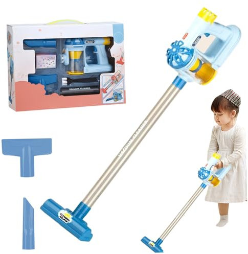 1 Set Kids Vacuum, 24x5 Jouet électrique détachable réaliste avec Aspiration de Travail, Jouet Vide pour Tout-Petit des compétences interactif Qui Fonctionne pour Les Enfants pour Enfants 3