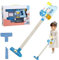 1 Set Kids Vacuum, 24x5 Jouet électrique détachable réaliste avec Aspiration de Travail, Jouet Vide pour Tout-Petit des compétences interactif Qui Fonctionne pour Les Enfants pour Enfants 3