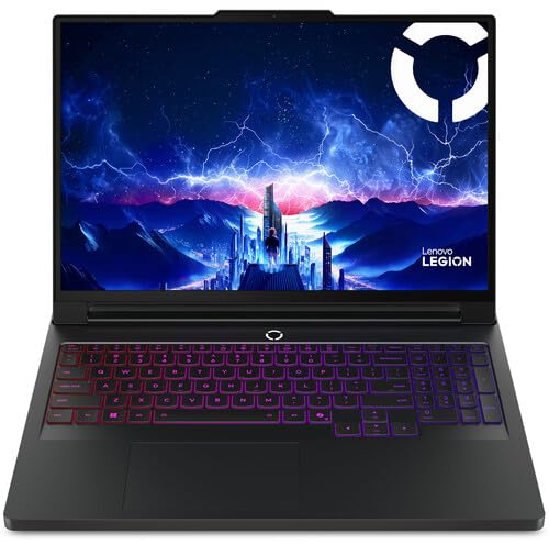 Lenovo Legion Pro 7i Gen 10 Ordinateur portable de jeu 16 (modèle 2025) Intel Core Ultra 9 275HX 24C, NVIDIA GeForce RTX 5080 16 Go, 32 Go de RAM, 1 To Gen 5 NVMe SSD, 16 WQXGA OLED 500 nits 240 Hz