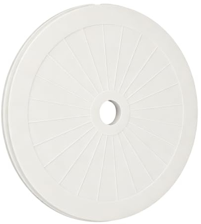 Tissting Pool Skimmer Lid Replacement 7.9in/20cm Round Plastic Cover for P6991, Compatible with Hydrium Steel Wall Pool Models, Easy Installation Swimming Pool & SPA Accessory