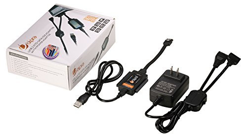 Bipra USB 2.0 to SATA/IDE Adapter Kit with Power Adapter for 2.5/3.5/5.25 inch SATA or IDE Drive