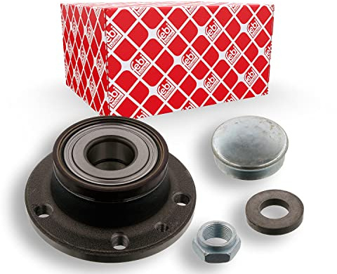 febi bilstein 34954 Radlagersatz mit Radnabe und Anbaumaterial, 1 Stück | Kompatibel mit: FIAT 500L, DOBLO Bus, DOBLO Cargo, DOBLO Kasten/Großraumlimousine, DOBLO Pritsche/Fahrgestell