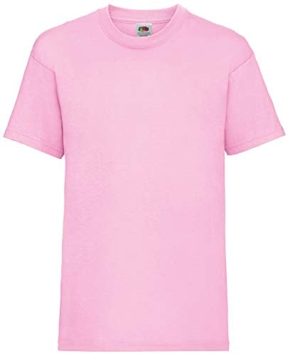 Fruit of the Loom boys' t-shirt., Boys', 61-033-0, light pink, 152 cm