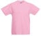Fruit of the Loom T-shirt pour garçon taille unique rose clair