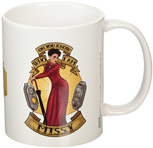 Pyramid International, Tazza in Ceramica Raffigurante Missy Tattoo di Doctor Who, Multicolore, 315 ml, confezionata in Scatola