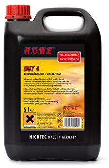 ROWE Hightec Dot 4-5 Liter PKW Bremsflüssigkeit vollsynthetisch | Made in Germany