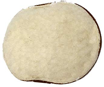 Saphir Gant de Polissage en Cuir avec Peau de Mouton