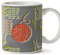 Hippowarehouse Knitting Wool Ball Pattern Printed Mug Cup Ceramic 10oz