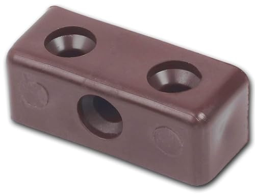 Fort Fasteners Modesty Block Brown Pack Of 10