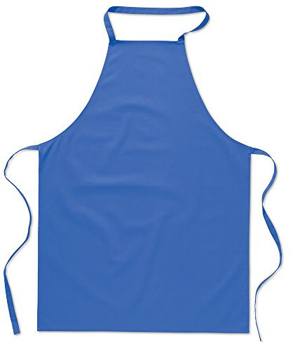 eBuyGB Paquete de 1 Delantales de Cocina Unisex para Cocina, algodón, Color Azul Claro