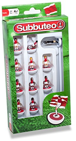 Subbuteo 3445 Table Football, Red/White