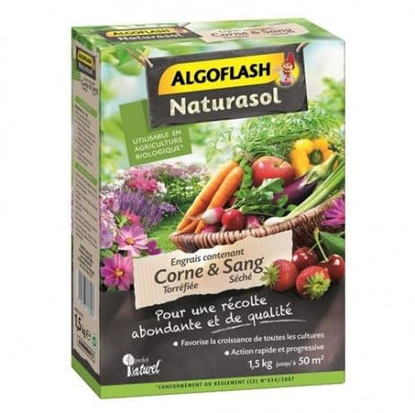 Algoflash Engrais corne et sang