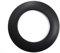 Ofenrohr Rauchrohr Kaminrohr Bogen Knie 45° 90° Doppelwandfutter Abgaswärmetauscher Radiator Wandrosette Stahlrohr Schwarz 2mm (Wandrosette, 120mm)