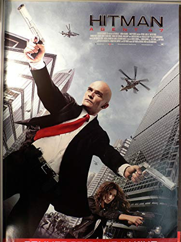 Hitman Agent 47 - Teaser - Filmposter A1 84x60cm gerollt