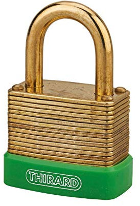 THIRARD - Cadenas à combinaison Amazone, 3 chiffres, laiton, extérieur, anse laiton, 40mm
