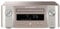 Marantz X-MCR612 HiFi-Verstärker, Bluetooth-Empfänger, CD-Player, DAB+ Radio, Musikstreaming, HEOS Multiroom, AirPlay2, Google Assistant/Siri/Alexa kompatibel, 2 TV-Eingänge - Silber/Gold, T1SG