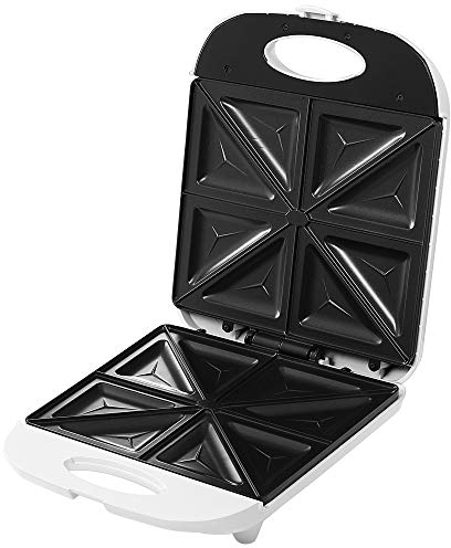 monzana Tostiera Sandwichmaker Sandwich e Panini Maker XXL MZ2080 Toast Tostapane a Griglia Piastra senza BPA 1000 W