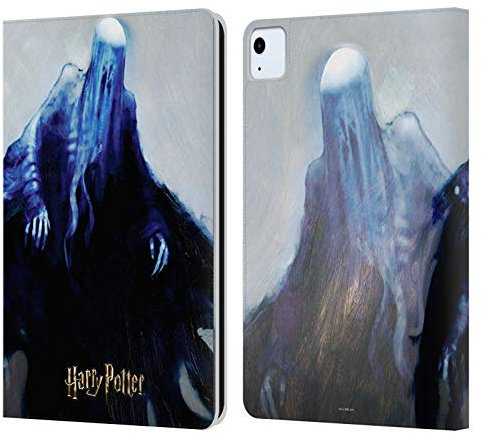 Head Case Designs Licenciado Oficialmente Harry Potter Dementor Prisionero de Azkaban II Carcasa de Cuero Tipo Libro Compatible con Apple iPad Air 2020/2022