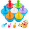 Multifuncional Moldes de Paletas,Mini Molde de Silicona,Mini Moldes Helados Silicona,Molde Paletas Ice Cream Mold para Alimentos para Bebés, Hielo, Chocolate, Paletas de Hielo, Helado