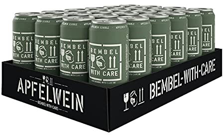 BEMBEL WITH CARE Apfelwein Schorle 24 x 0,5 Liter inkl. 6€ DPG EINWEG Pfand und einer BEMBEL WITH CARE Postkarte