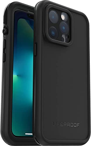 LifeProof FRE MAGSAFE Serie wasserdichte Schutzhülle für iPhone 13 Pro (nur für iPhone 13 Pro), Schwarz