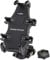 GRAND PITSTOP ATV Phone Holder, Quad Phone Mount, 8 Clamps Holds 4.7-7.1 Phones, One Hand Operation Anti Theft 360° Rotatable Motorcycle Holder for Iphone Samsung Google Other Smartphones Black