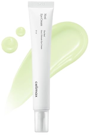 celimax Echte Noni Augencreme | mit Noni und Bakuchiol (Retinol) Extrakt gegen Falten, Krähenfüße und Augenringe