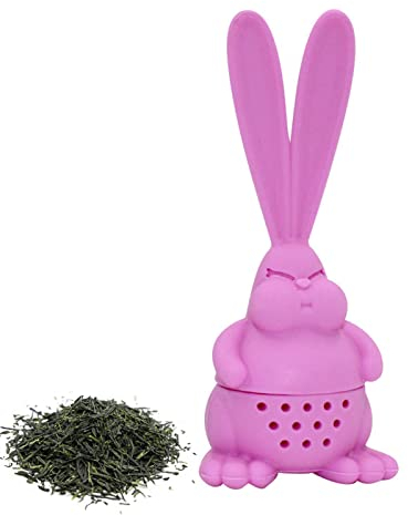 Tea Filters - Funny Silicone Tea Infuser, Fine Mesh Tea Infuser for Loose Tea, Cute Easter Tea Strainer, Brewing Tea Infuser for Tea, Coffee or Tea