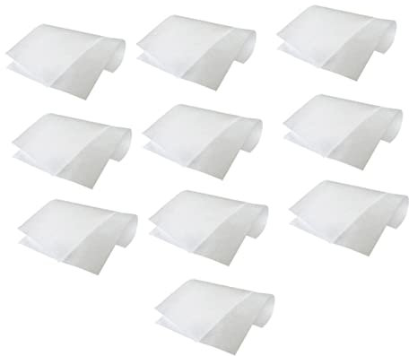 KONTONTY 20Pcs Air Conditioner Filter Paper Wear-resistant Strainer Cuttable Anti-dust Net for Home Air Conditioning and Purifiers Easy Installation Smooth Pet Material