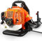 LabTEC 2 Stroke Gas Powered Leaf Blower, 43CC Petrol Backpack Leaf Vacuum, Speed-Adjusted Cordless Garden Blower for Cleaning Patios Leaves Grass Cutting Blowing Shredding Dusting Snow Removing