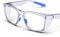 TOREGE Lunettes de protection transparentes avec protections latérales, anti-buée et anti-rayures avec poignées antidérapantes et protection UV complète - Lunettes de protection idéales pour femmes et