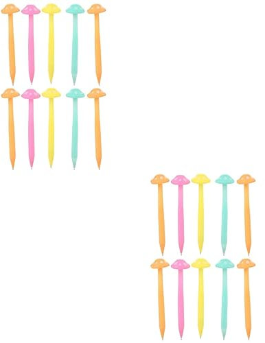 STOBOK 2 Sets Mit Je 10 Schreibbleistiften Pilz-design Druckbleistifte Für Jungen Und Mädchen – Dauerhaft Wischfest Für Schule Und Büro