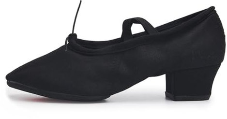 Inlefen Scarpe da Ballo da Donna per Pratica e Insegnamento - Classiche e All'aperto con Lacci