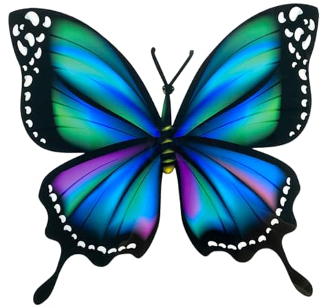 Yardenfun Schmetterling Wandtattoo für Kinderzimmer Abnehmbare Wandaufkleber in Rosa für Mädchenzimmer Deko Stilvolle Wanddekoration für Schlafzimmer und Kinderzimmer