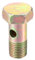VekAuto Boulon double banjo, filetage G1/4 longueur 36mm, adaptateur de raccord de ligne de frein turbo universel pour voiture, en métal durable, ton bronze