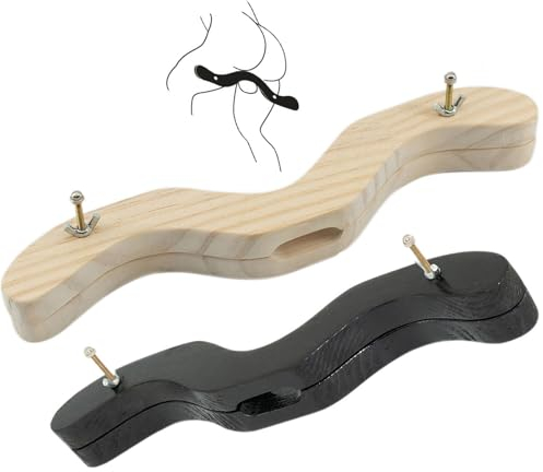 Qiyasex Holz Hodensack Clip Bondage Bdsm Bondage Hodensack Hoden Folter Extrem Erotic Bdsm Sex Toys FüR MäNner(Schwarz)