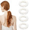 4 Stück Damen Haarschmuck, Perlen Haargummi, Haargummi Mit Perlen, Hochsteckfrisuren Zubehör Haar Zubehör, Haarschmuck für Frauen, Mädchen, Damen