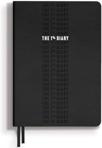 One Percent Diary by Steven Bartlett – Featured On The Diary of a CEO Podcast – Guided Self Improvement and Reflection Journal for Men and Women – 90-Day Motivational Daily Journal