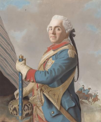 RZHRHJES Leinwand Poster Wandbilder Leinwandkunst Drucken Modern Wandbilder Portret van moritz graf von sachsen von jean-etienne liotard Kunstdruck Leinwand für Wohnzimmer-Dekor 60x90cm