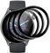Knrlqim 3 Pezzi Pellicola Protettiva vetro Temperato per Amazfit GTR 3 Pro,HD Chiaro AntiGraffio Alta Risoluzione Pellicola Protettiva per Amazfit GTR 3 Pro Protezione Pellicola