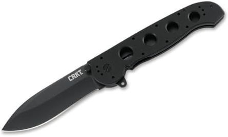 CRKT M21-04G Taschenmesser aus 4116-Stahl und glasfaserverstärktem Kunststoff in der Farbe Schwarz - 23,50 cm