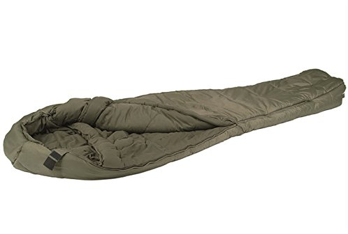Mil-Tec Unisex – Erwachsene Schlafsack-14113601 Schlafsack, Oliv, Einheitsgröße