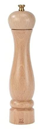 PEUGEOT Clermont Manuelle Pfeffermühle, Klassische Mahlgradeinstellung, Höhe: 24 cm, Holz, Natur, 27957
