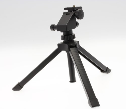 Visionary Table tripod TT3 - Small Lightweight Tripod designed for Table Top use with Scopes-Cameras-Monoculars, Adjustable Head, 1/4 Fitting