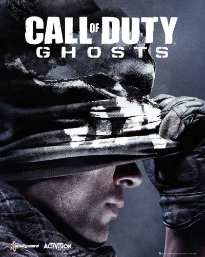 empireposter Call of Duty - Ghosts - Cover - Mini Poster Games Shooter - Grösse 40x50 cm + 1 Packung Powerstrips® - Inhalt 20 Stück