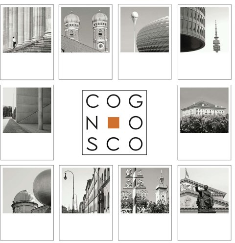 10 Postkarten DIN A6 mit Stadtmotiven aus München - ohne Box - schwarz-Weiss Fotografie