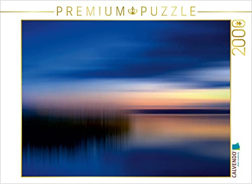 CALVENDO Puzzle FINNLAND Abstrakte Abendstimmung 2000 Teile Puzzle quer | 2000 Teile Lege-Größe 90 x 67 cm Foto-Puzzle für glückliche Stunden