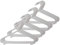 Bieco Kleiderbügel Kinder 32 St. Grau | Länge ca 30 cm | Baby Kleiderbügel | Kinder Kleiderbügel | Baby Bügel Kleiderbügel Kinder Baby Organiser Kinder bügel Baby größentrenner Baby