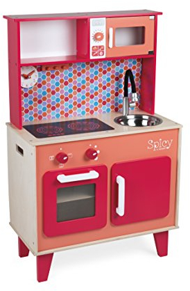 Janod J06573 Küche Spicy (Ohne Zubehör)